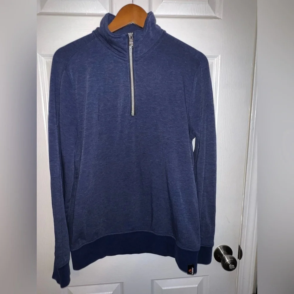 Banana Republic Men’s Medium Polartec 1/4 Zip Long Sleeve Pullover Navy Blue M